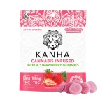 Kanha Gummies Strawberry – Indica (100mg)