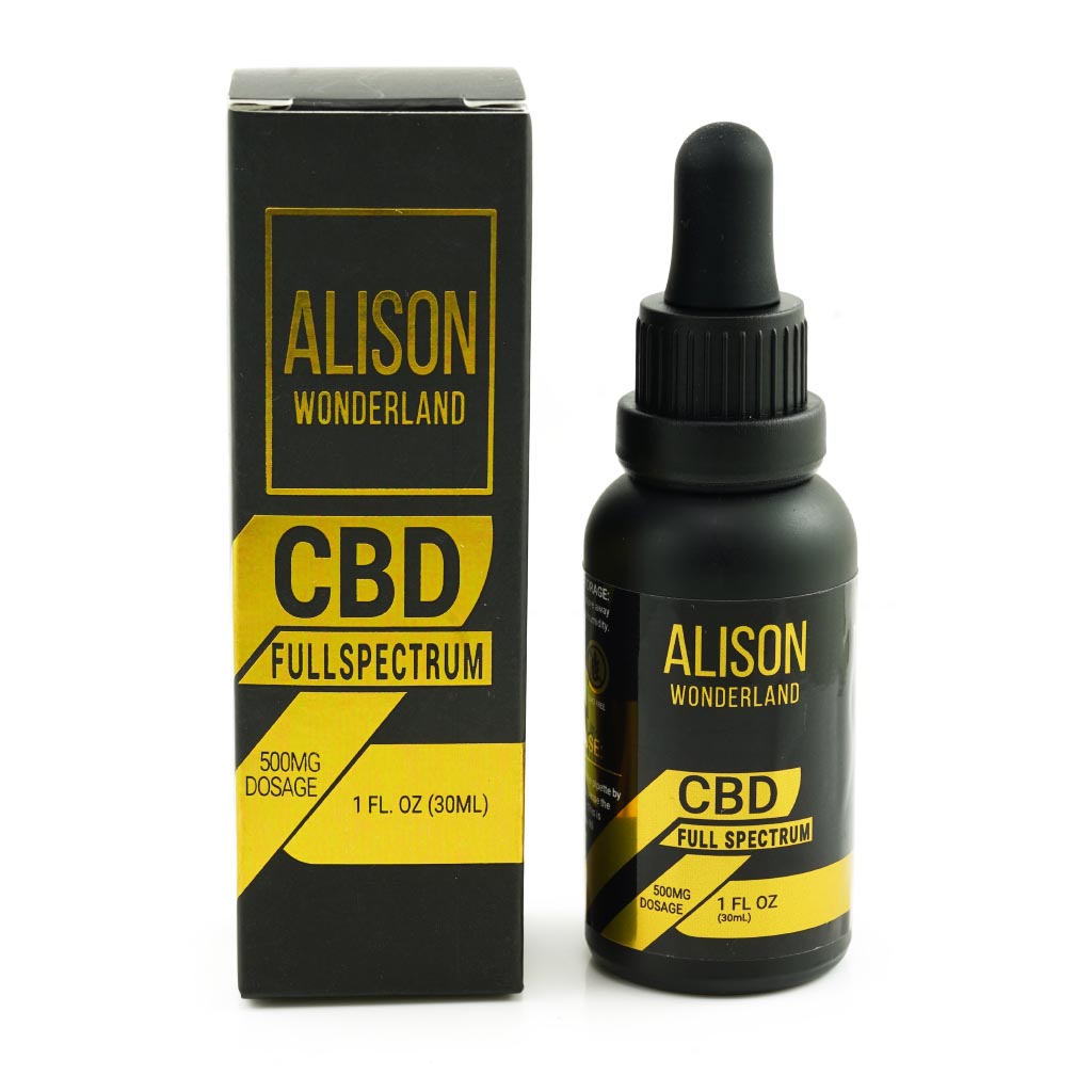 AWCBDfullspectrum500mg-MMJ-1.jpg Alison Wonderland 500MG Full Spectrum CBD - Image 1