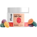 Full Spectrum CBD + THC Gummies – Five - Image 2