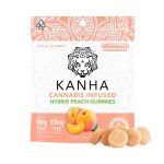 Kanha Gummies Peach – Hybrid (100mg)