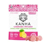 Kanha Gummies Pink Lemonade – Indica (100mg)