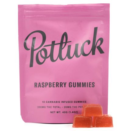 200mg THC Gummies – Potluck