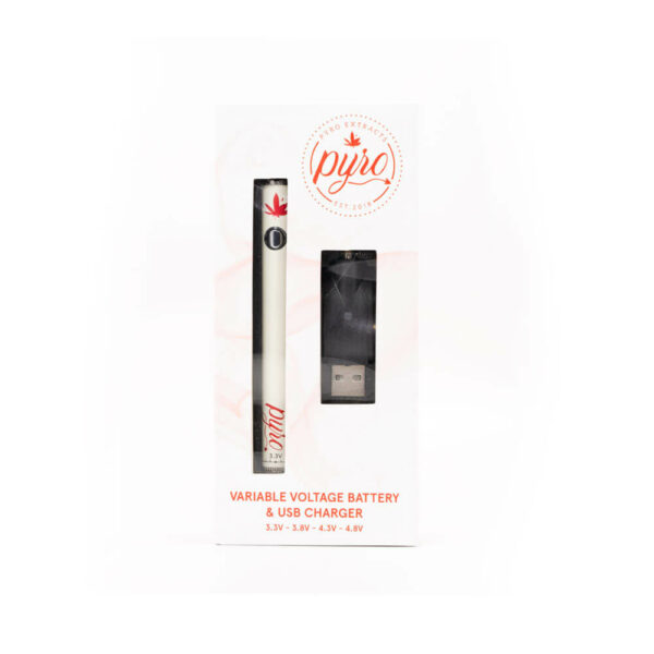 Pyro-Ceramic-Vape-Pen-Kit-600x600-1-1.jpg CERAMIC VAPORIZER BATTERY (PYRO EXTRACTS) - Image 1