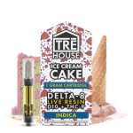 Tre House Live Resin Delta 8 Ice Cream Cake 1g Carts