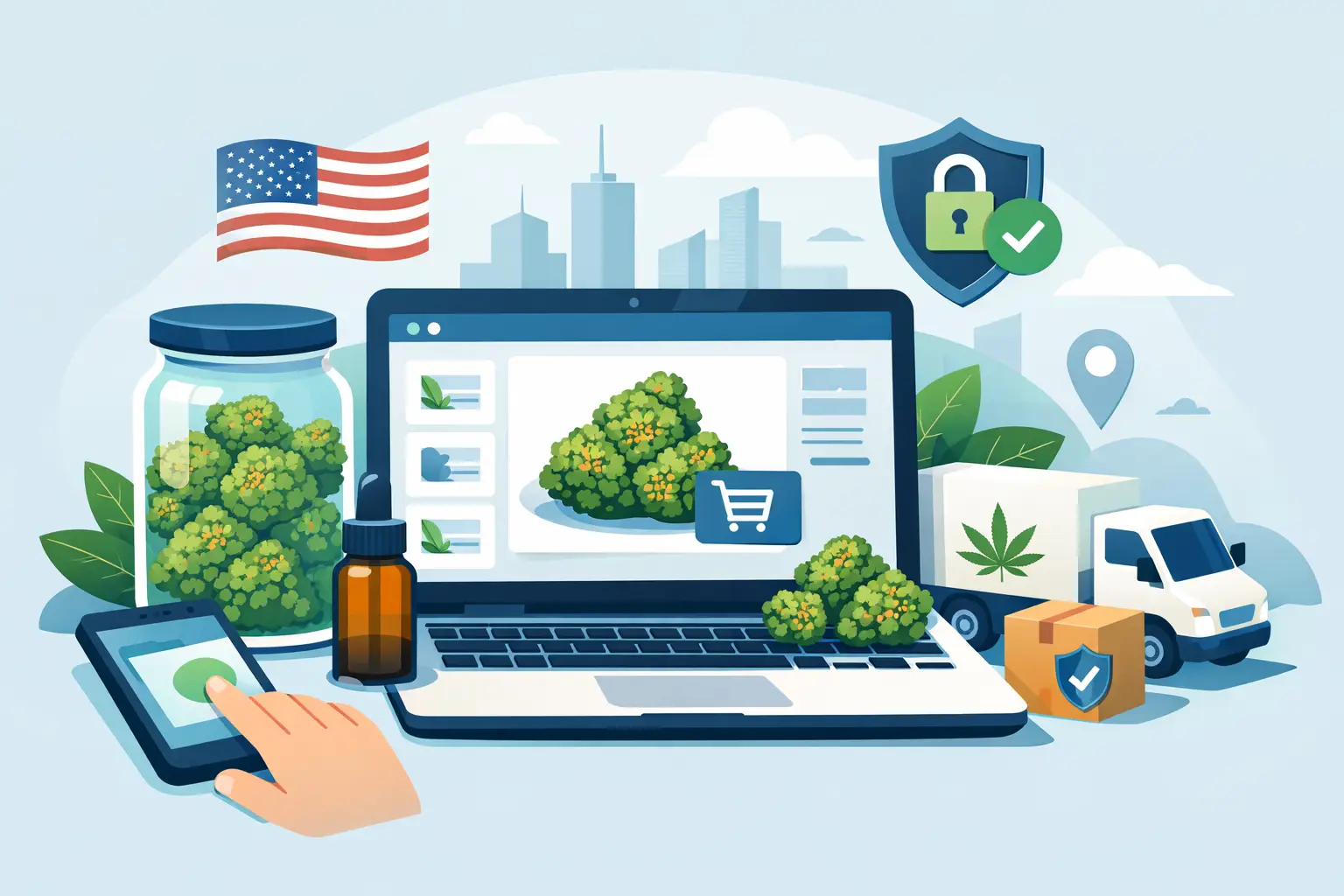 Buy Cannabis Flower Online USA Safely