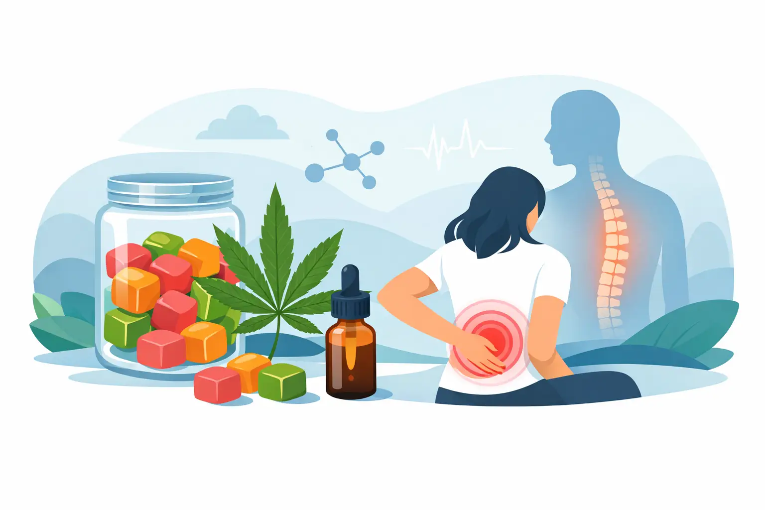 THC Gummies for Chronic Pain: What Helps