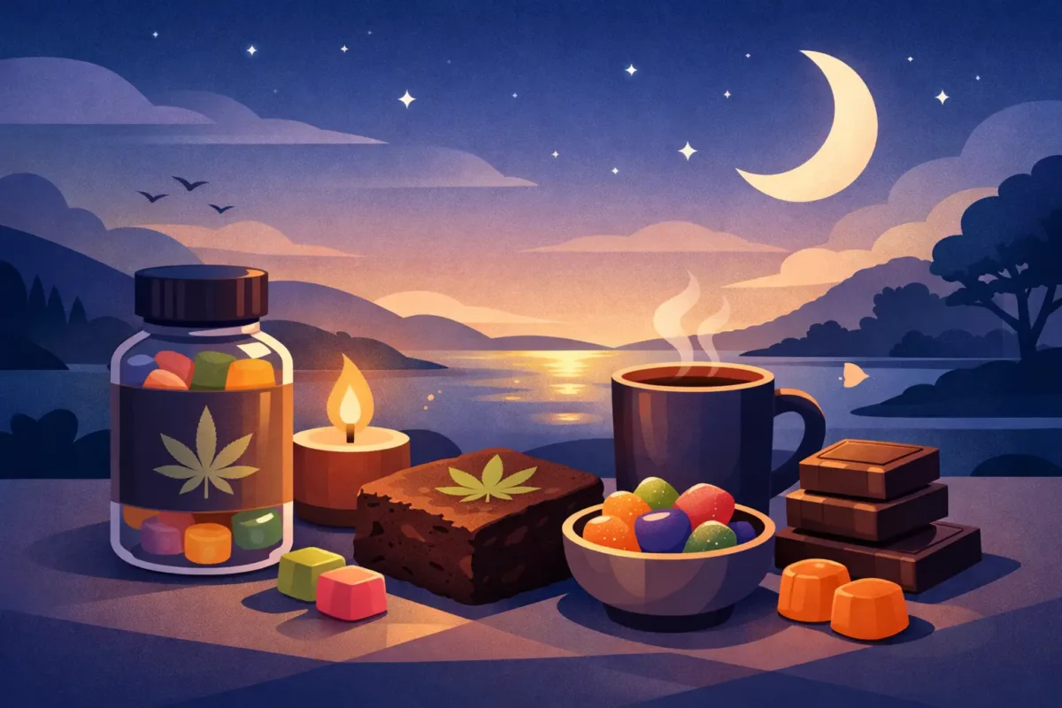 Best THC Edibles for Evenings